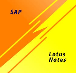 サービスイメージ(SAP-Lotus Notes連携サービス)