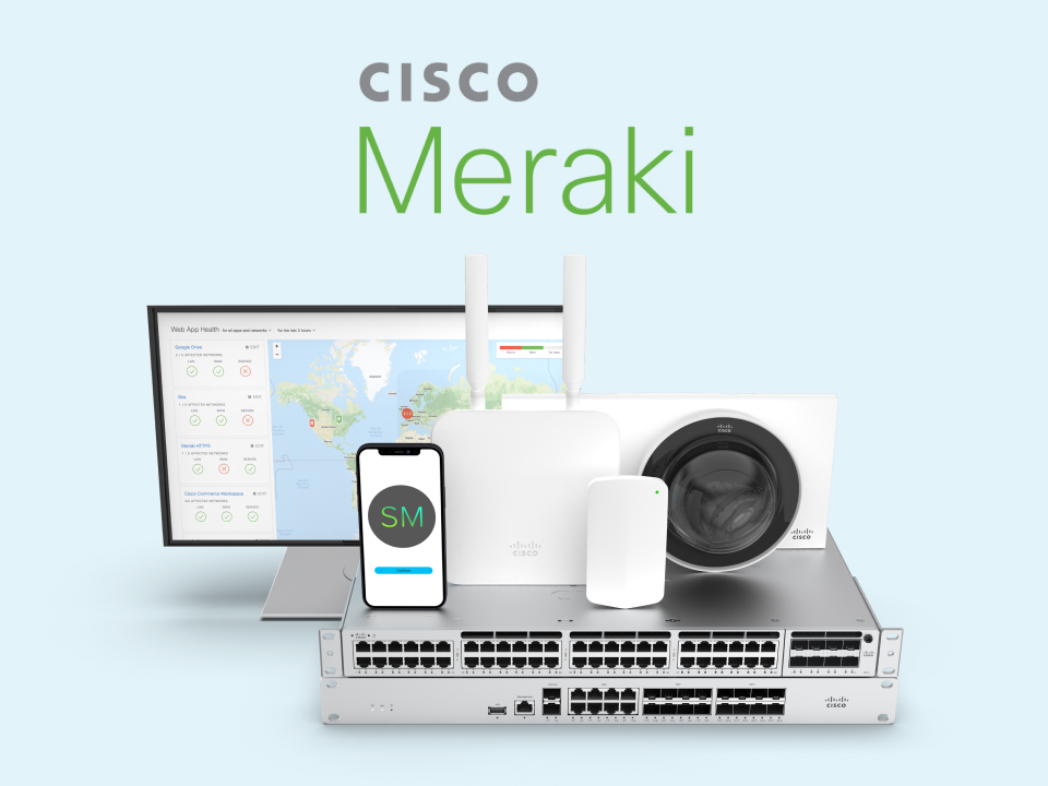 ネットワークソリューション 効率的な管理とセキュリティ強化 (Cisco Meraki)
