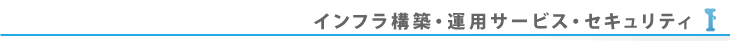 ネットワーク運用サービス