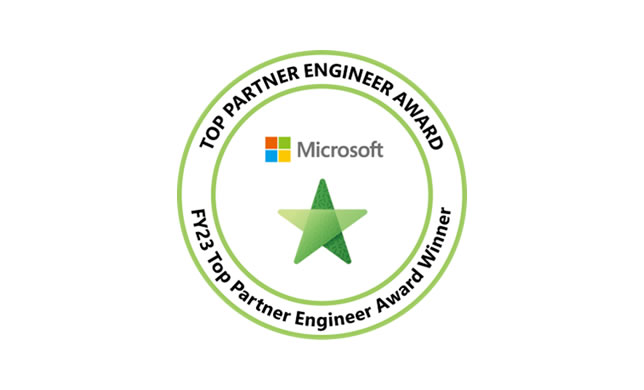 当社、当社グループ社員の３名が「Microsoft Top Partner Engineer Award」を受賞しました。