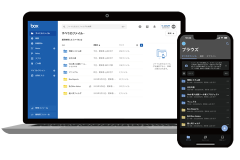 クラウド型コンテンツ管理プラットフォーム(Box)